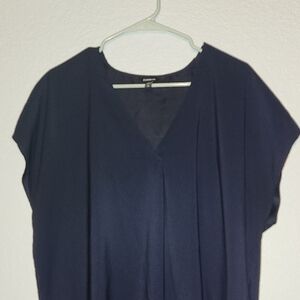 Express Deep Blue Women's Blouse
